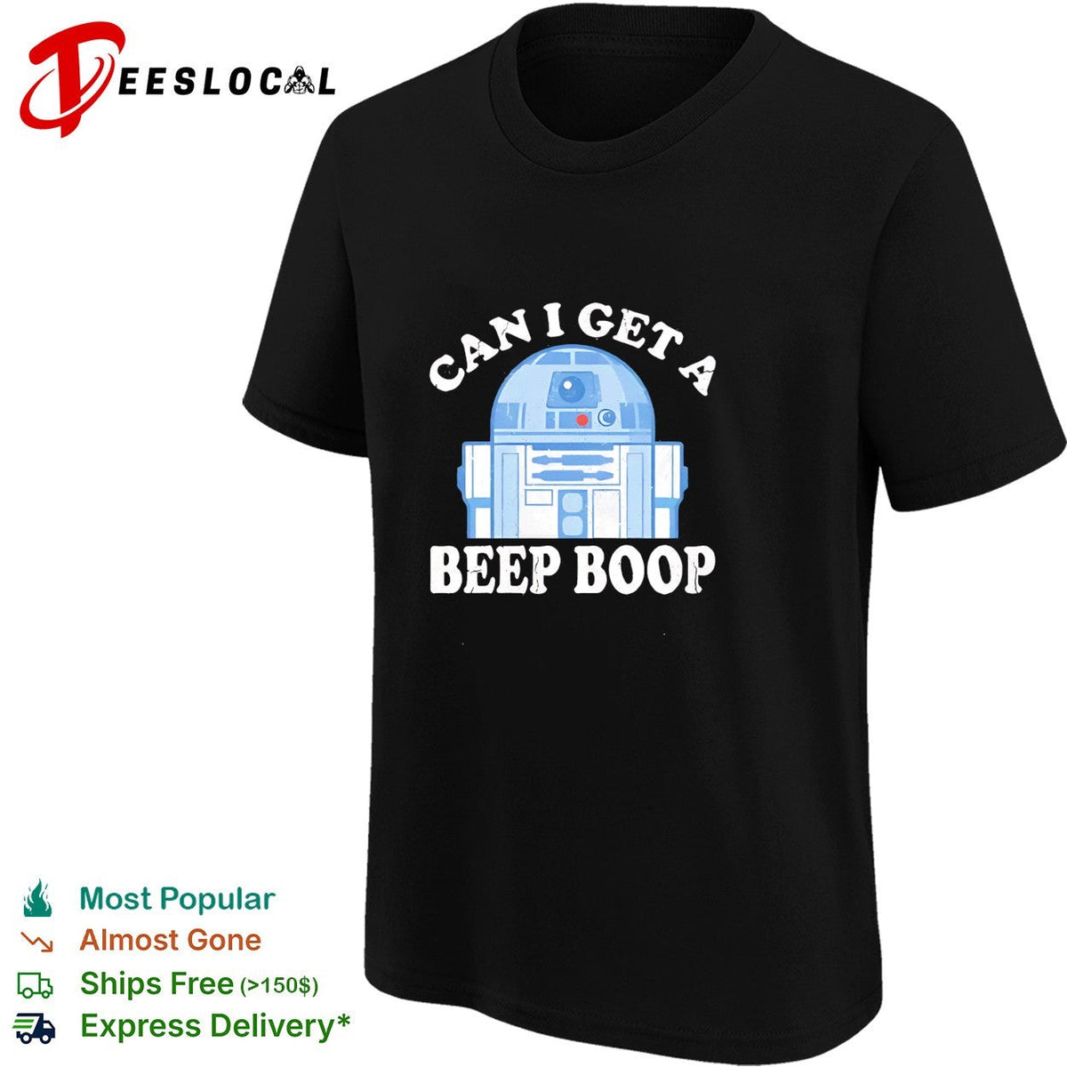 R2 D2 can I get a beep boop shirt Unisex