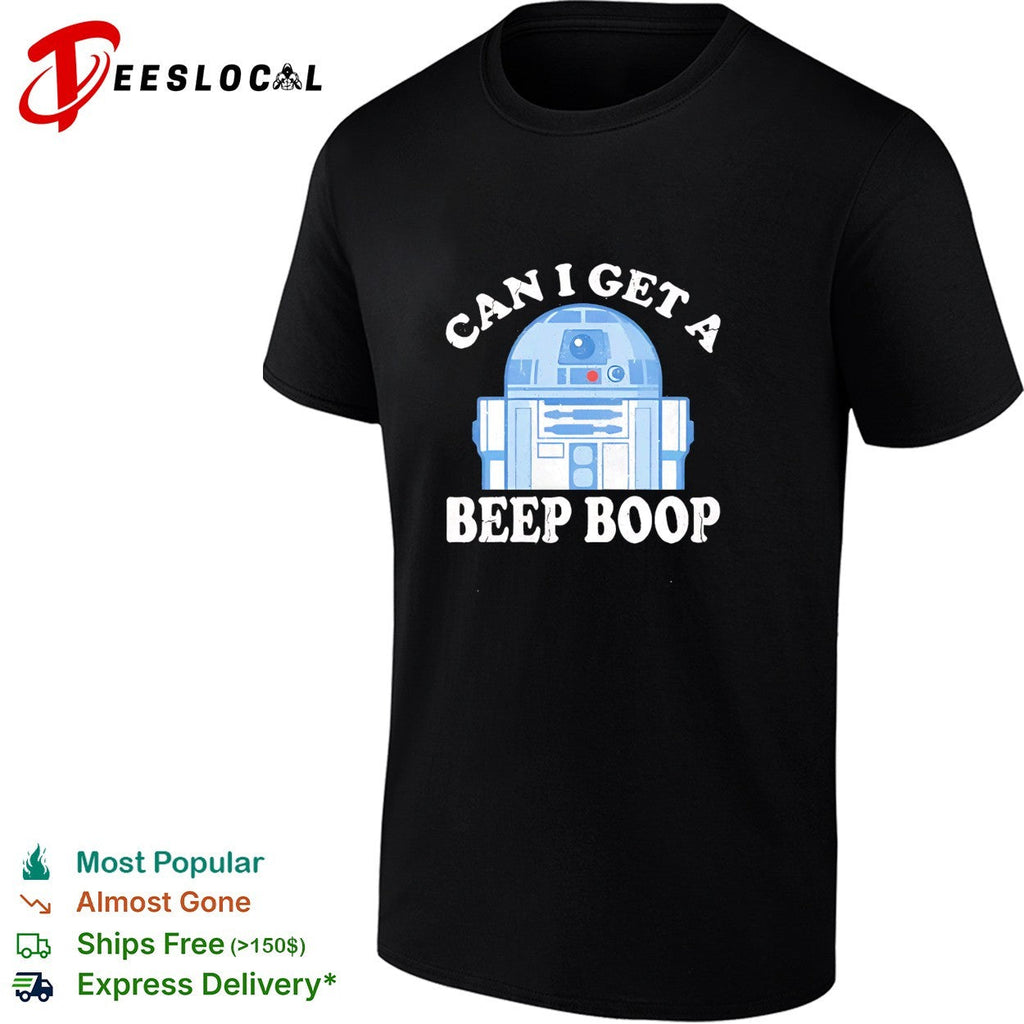 R2 D2 can I get a beep boop shirt Unisex