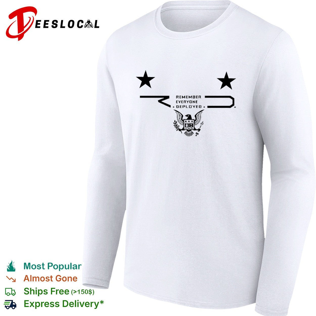 RED Remember Everyone Deployed shirt Unisex