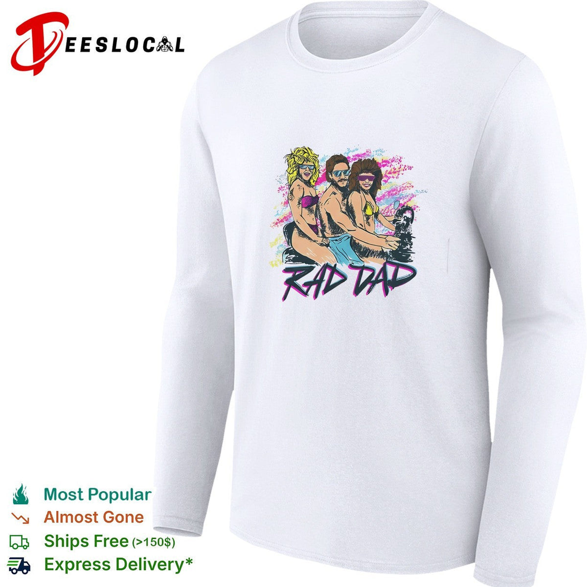 Rad dad jet ski shirt Unisex