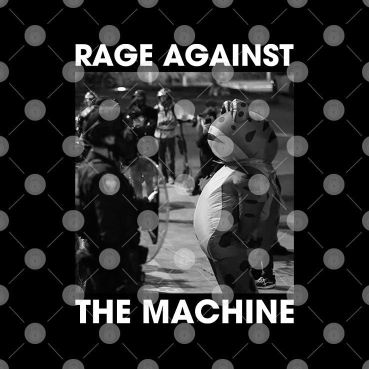 Rage Against The Machine Portland Frog Protest T Shirt Unisex