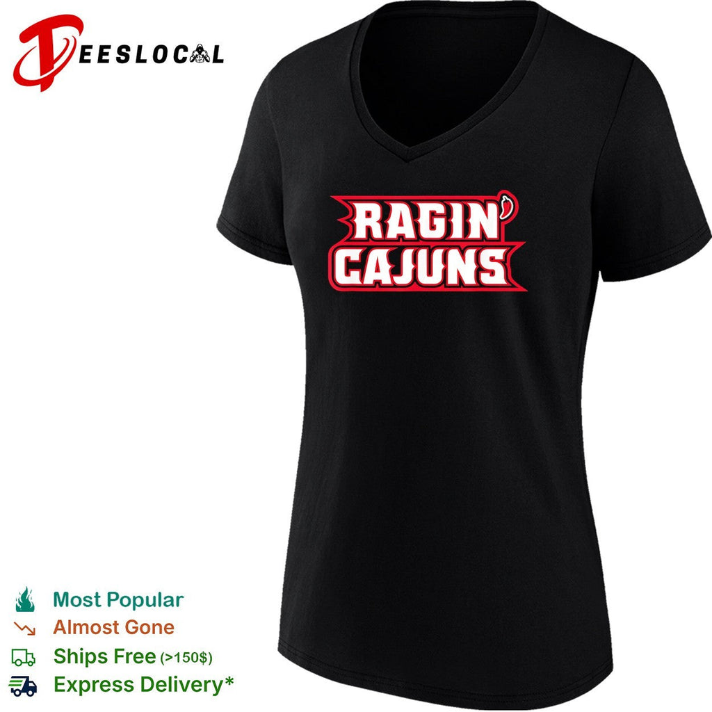 Ragin Cajuns Louisiana Ragin Cajuns University of Louisiana Athletics logo shirt Unisex
