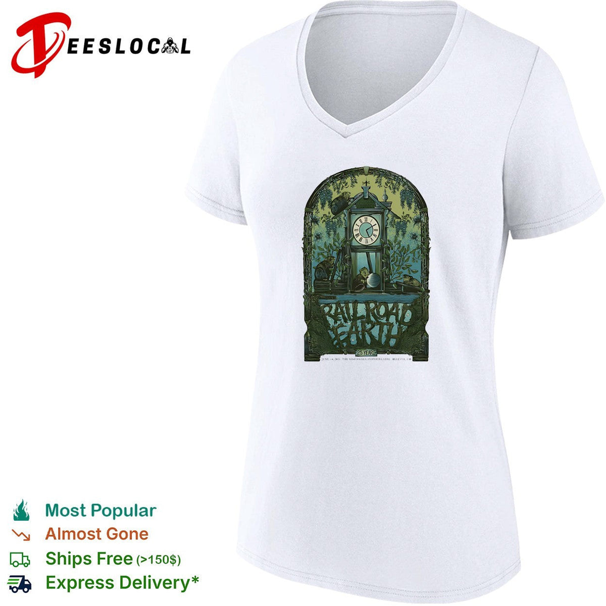 Railroad Earth 25th Anniversary Tour In Bellvue CO On Jun 5 6 2026 shirt Unisex