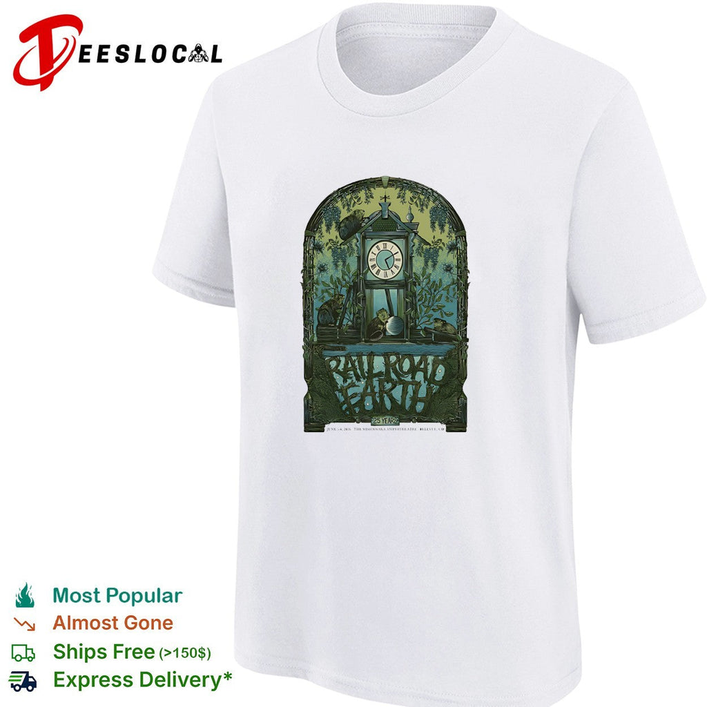 Railroad Earth 25th Anniversary Tour In Bellvue CO On Jun 5 6 2026 shirt Unisex