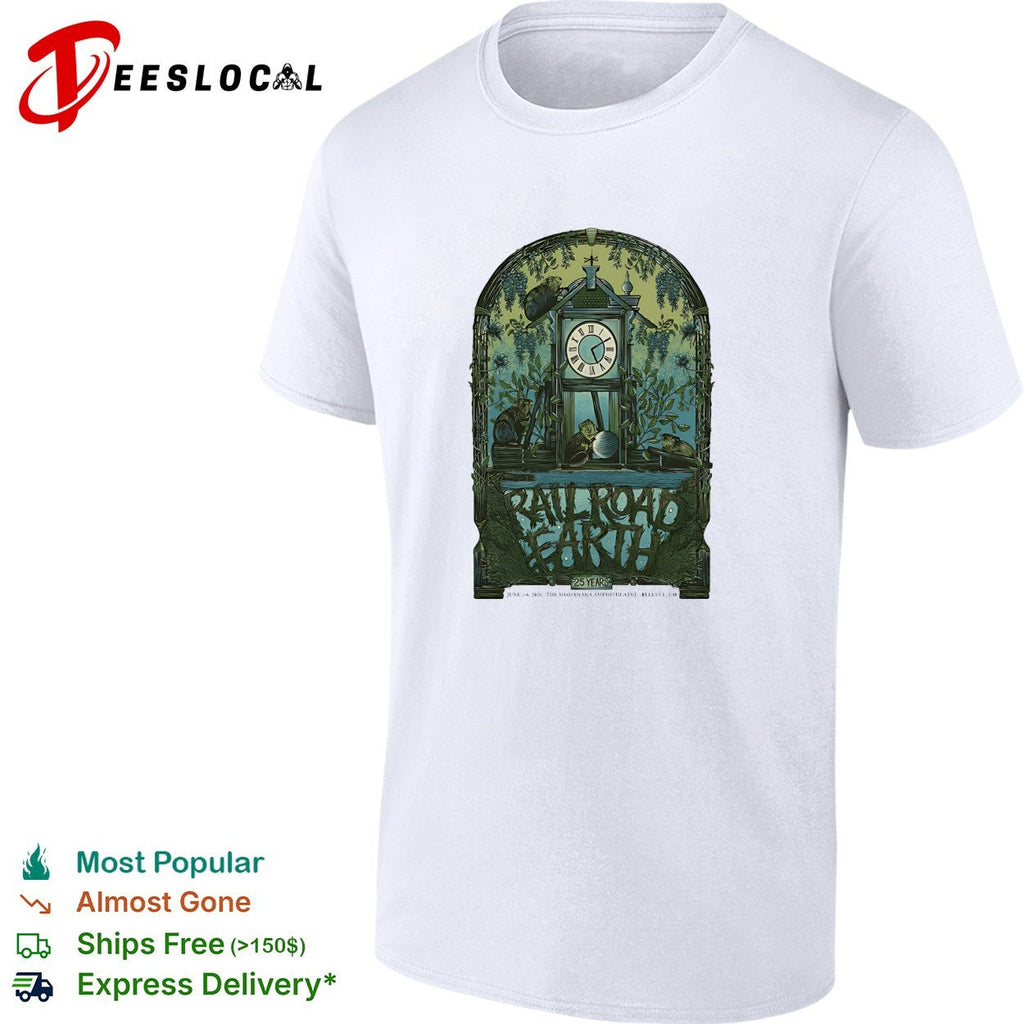 Railroad Earth 25th Anniversary Tour In Bellvue CO On Jun 5 6 2026 shirt Unisex