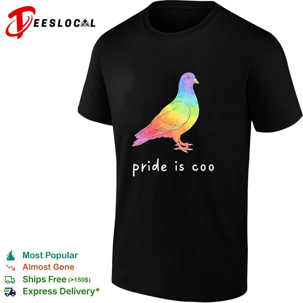 Rainbow Pigeon pride is coo LGBT Pride Shirt Unisex