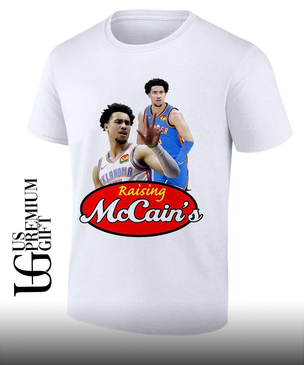 Raising McCain’s Jared McCain Oklahoma City Thunder 2026 NBA playoff Unisex