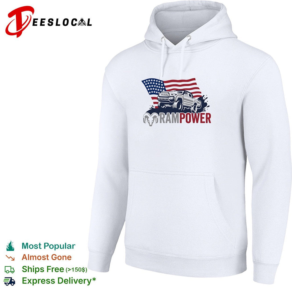 Ram Power Toyota Tacoma American flag shirt Unisex