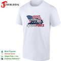 Ram Power Toyota Tacoma American flag shirt Unisex