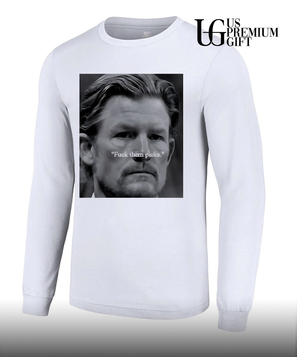 Rams Les Snead Fuck Them Picks photo shirt Unisex