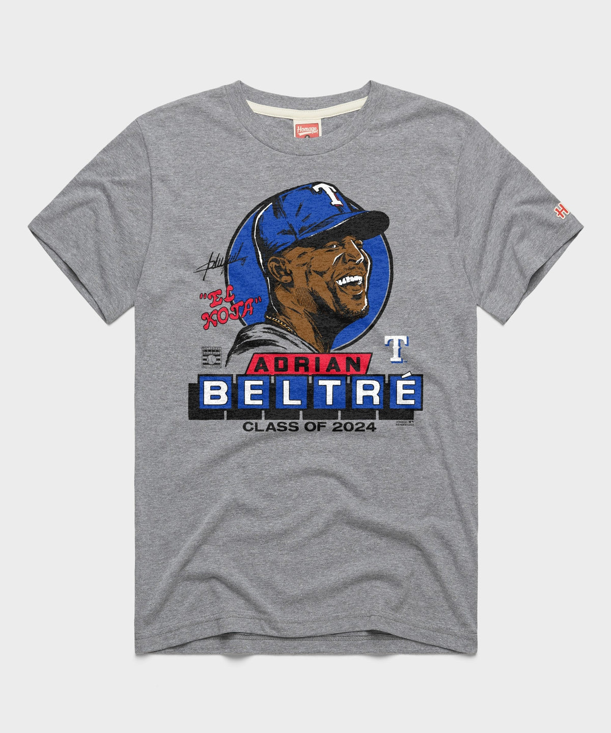 Rangers Adrian Beltre Signature Class Of 2024 Unisex