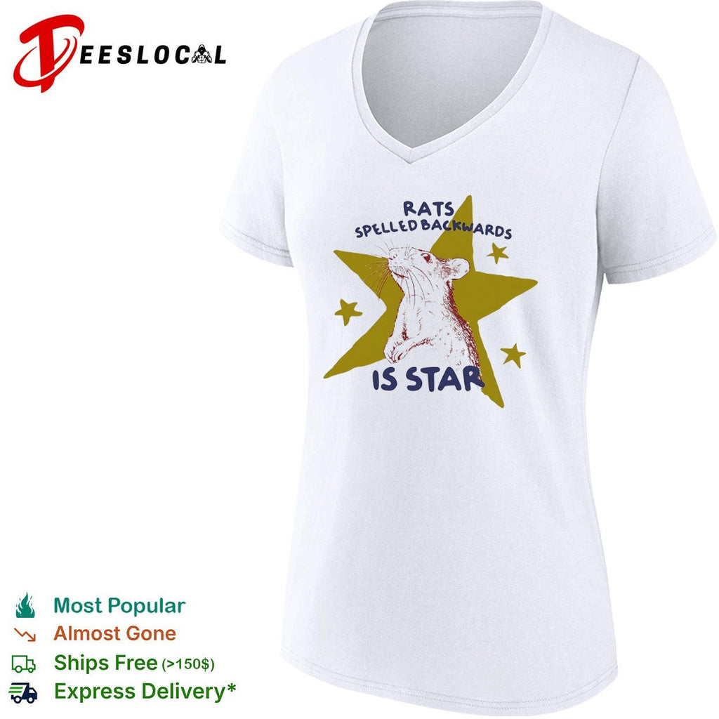 Rats spelled backwards is star rodent artistic minimalist shirt Unisex