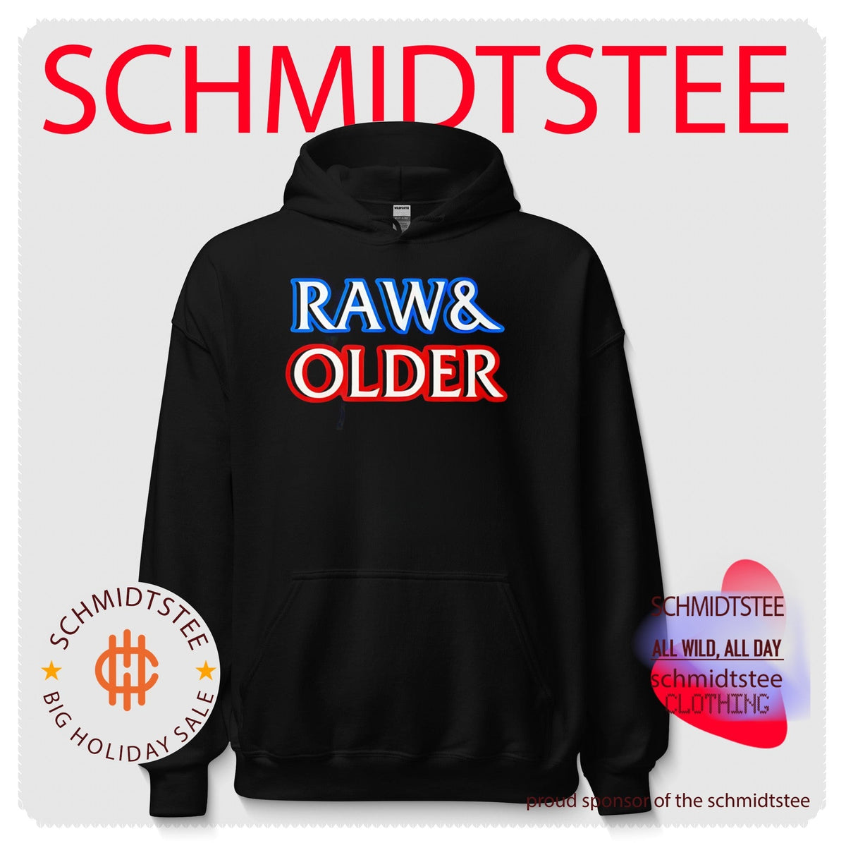 Raw and Older Parody Shirt Unisex