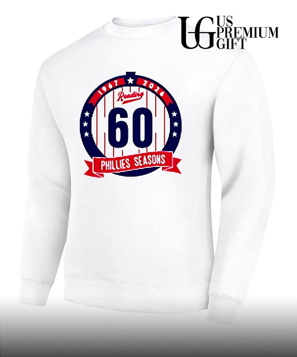 Reading Fightin Phils 1967 2026 60 Phillies Seasons shirt Unisex