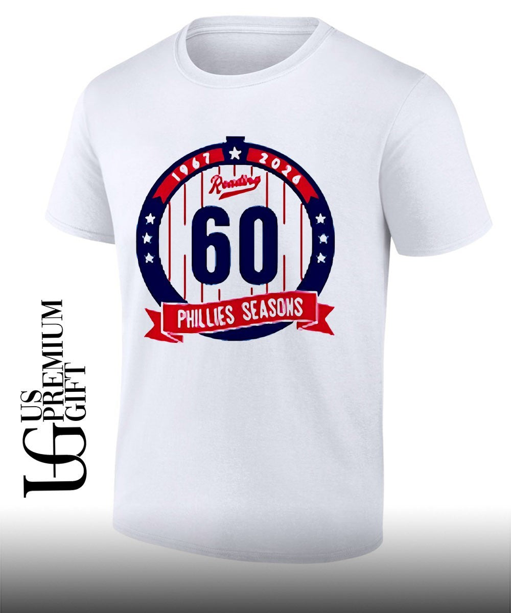 Reading Fightin Phils 1967 2026 60 Phillies Seasons shirt Unisex