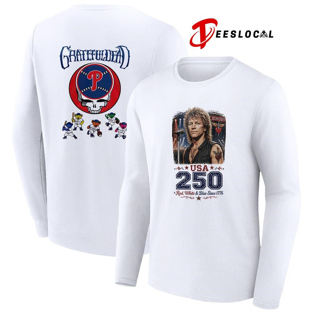 Real women love Bon Jovi smart women love America 250 years of freedom shirt Unisex