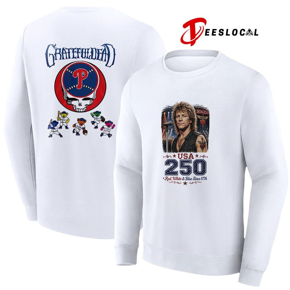 Real women love Bon Jovi smart women love America 250 years of freedom shirt Unisex