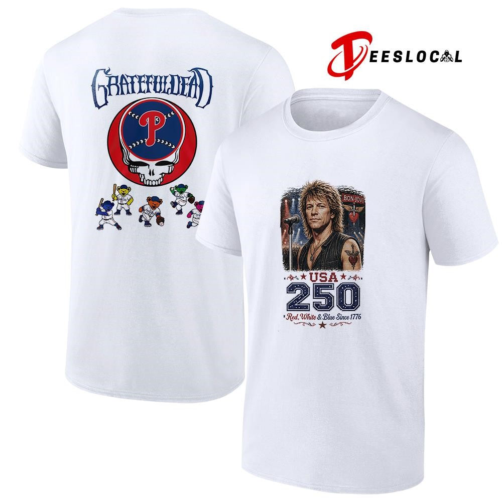 Real women love Bon Jovi smart women love America 250 years of freedom shirt Unisex