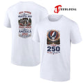Real women love Grateful Dead smart women love America 250 years of freedom shirt Unisex