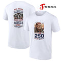 Real women love Willie Nelson smart women love America 250 years of freedom shirt Unisex