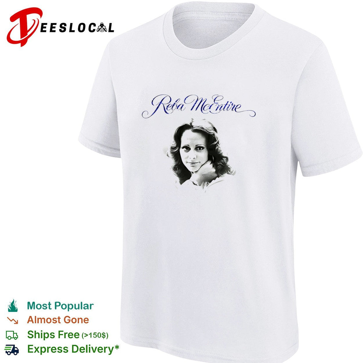 Reba McEntire Reba McEntire Portrait Minimalist Elegant Signature Music Icon shirt Unisex