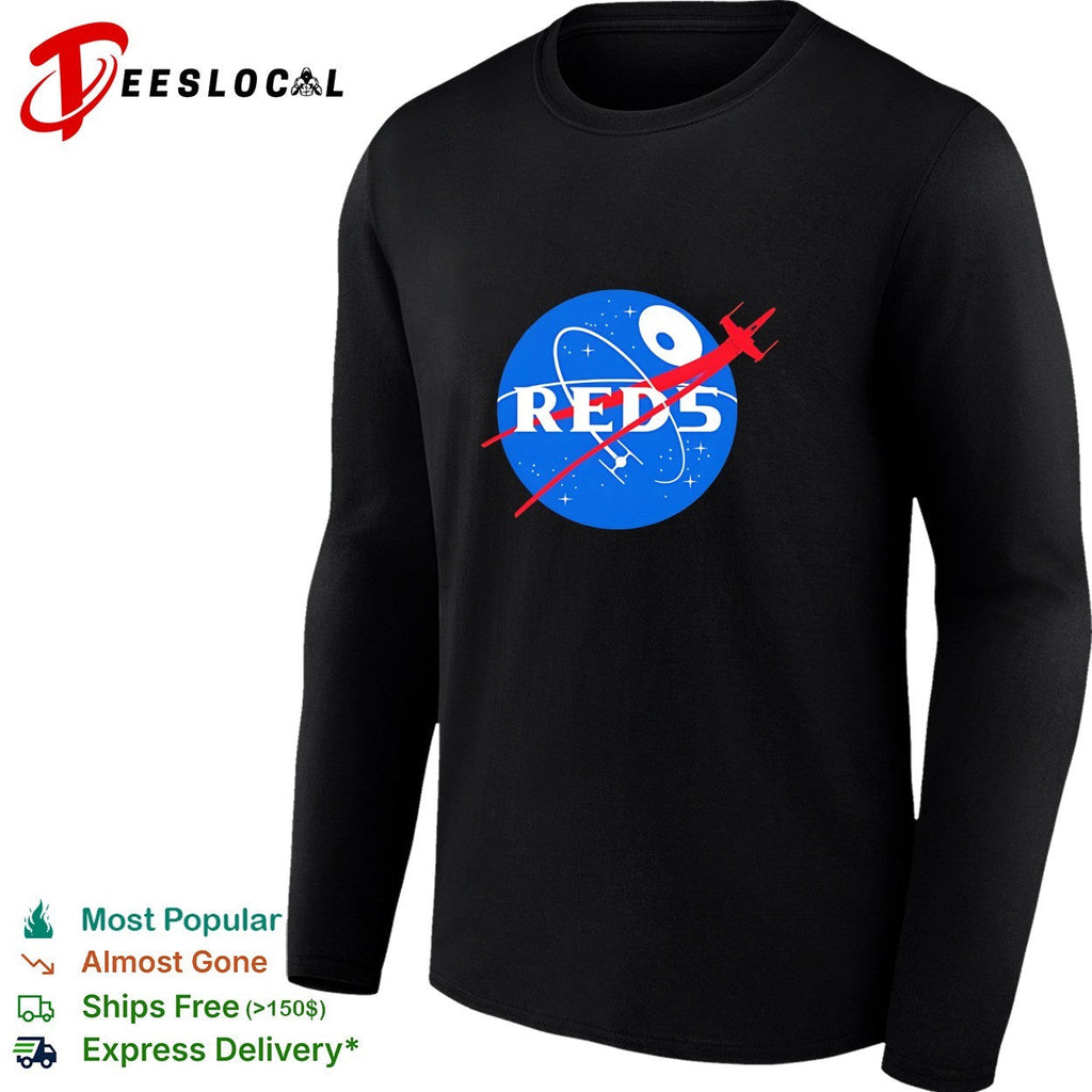 Red 5 NASA parody logo shirt Unisex