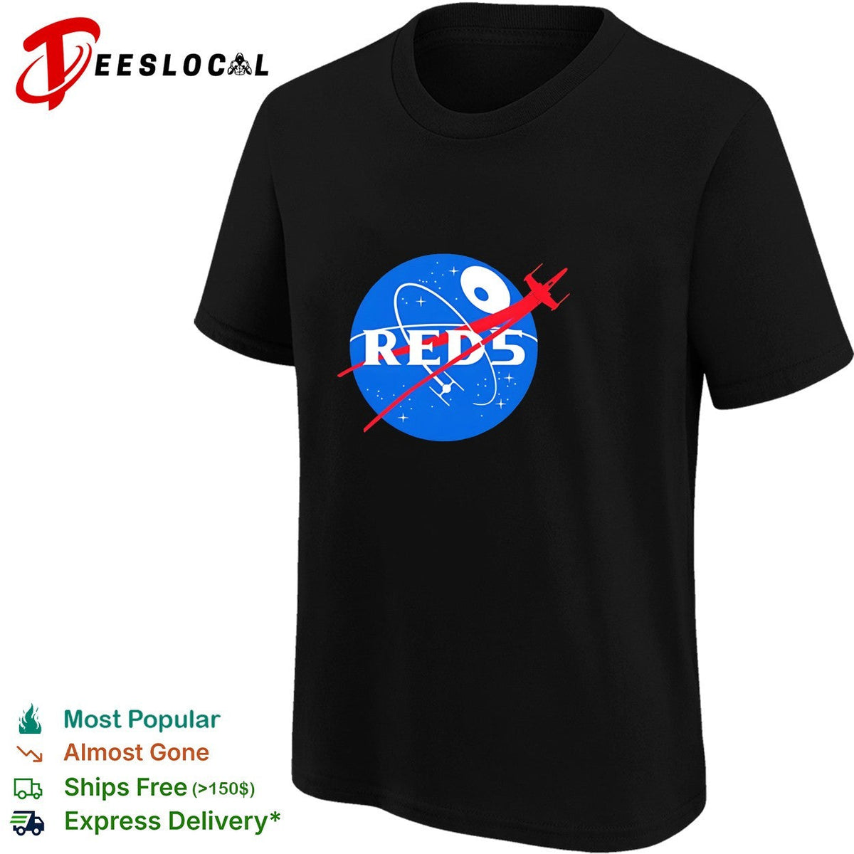 Red 5 NASA parody logo shirt Unisex
