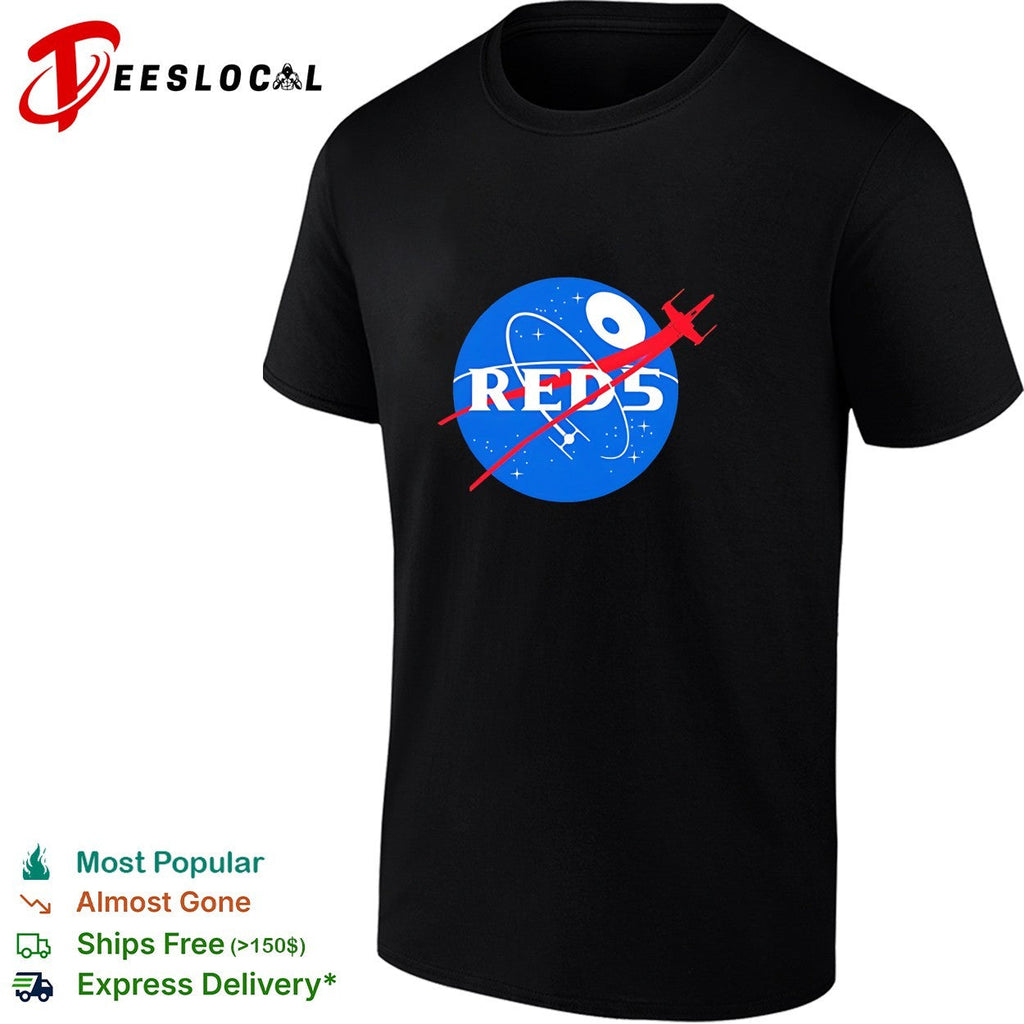 Red 5 NASA parody logo shirt Unisex