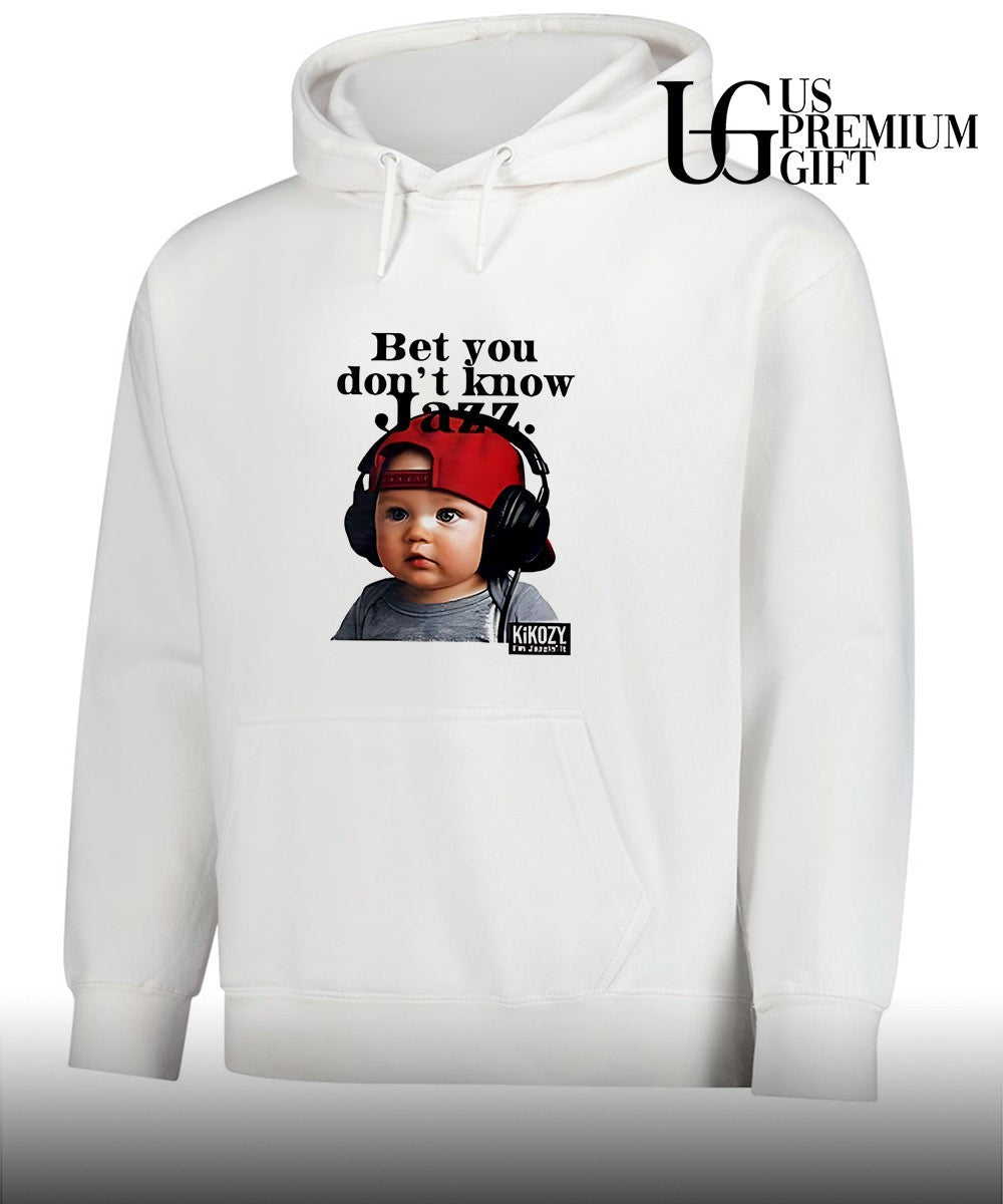 Red Baseball Cap Headphones Music Bet you don’t know Jazz shirt Unisex