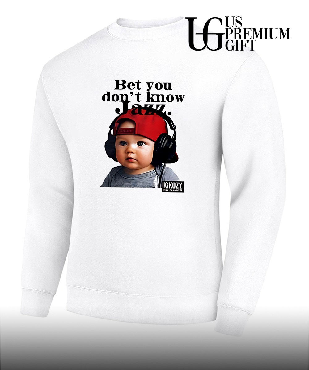 Red Baseball Cap Headphones Music Bet you don’t know Jazz shirt Unisex