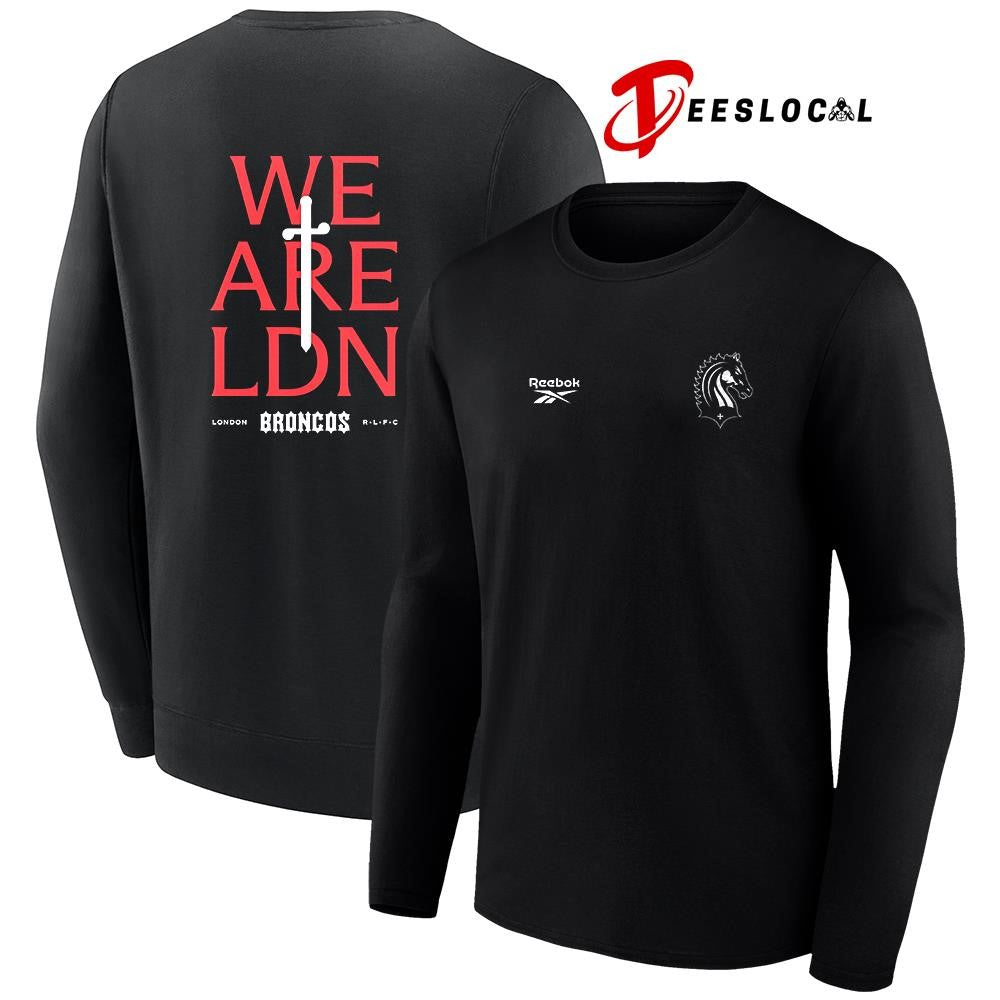 Reebok x London Broncos we are LDN shirt Unisex