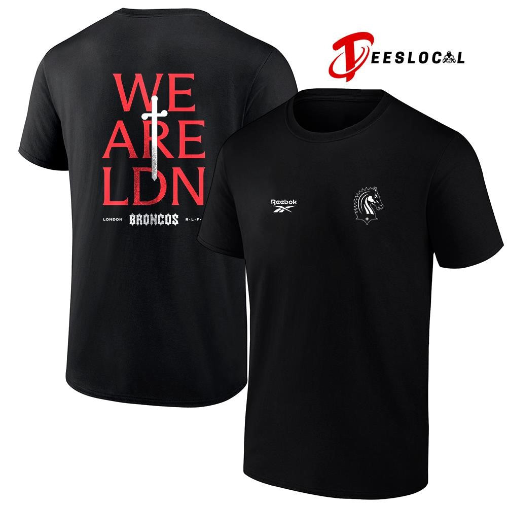 Reebok x London Broncos we are LDN shirt Unisex