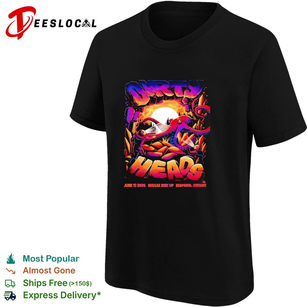 Reggae festival rise up Redmond Oregon June 2026 concert framed poster art shirt Unisex