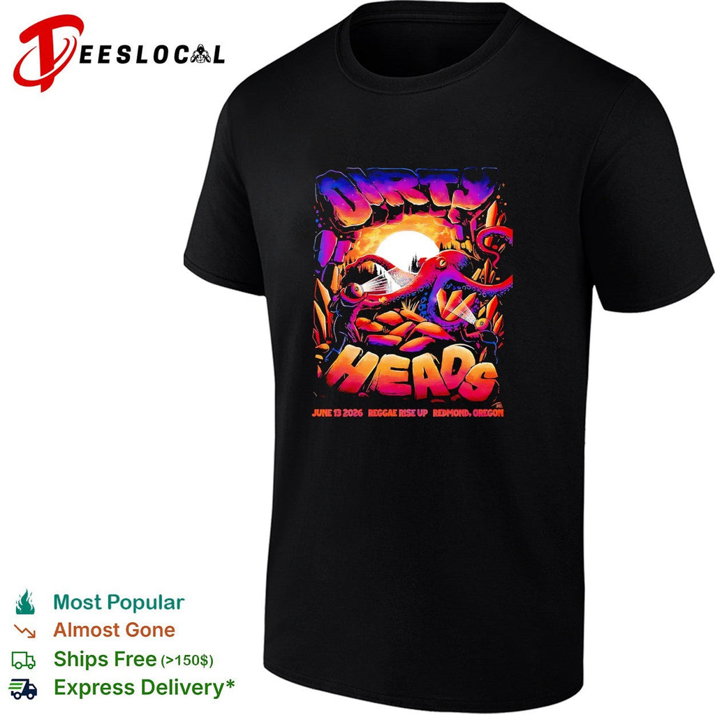 Reggae festival rise up Redmond Oregon June 2026 concert framed poster art shirt Unisex