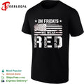 Remember Everyone Deployed on Fridays We Wear Red American Flag Patriotic shirt Unisex