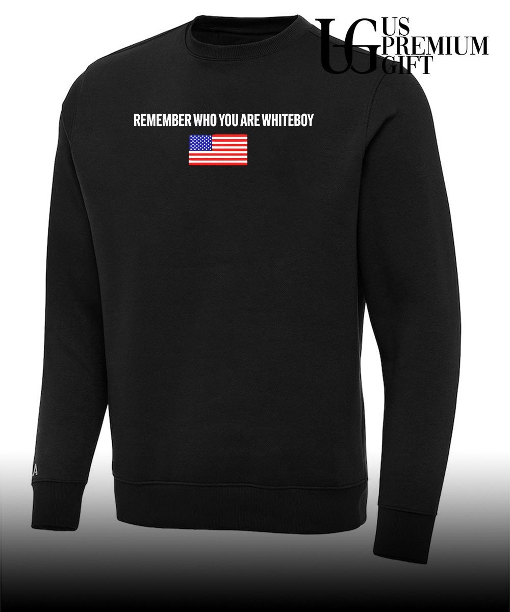Remember who you are whiteboy USA flag shirt Unisex