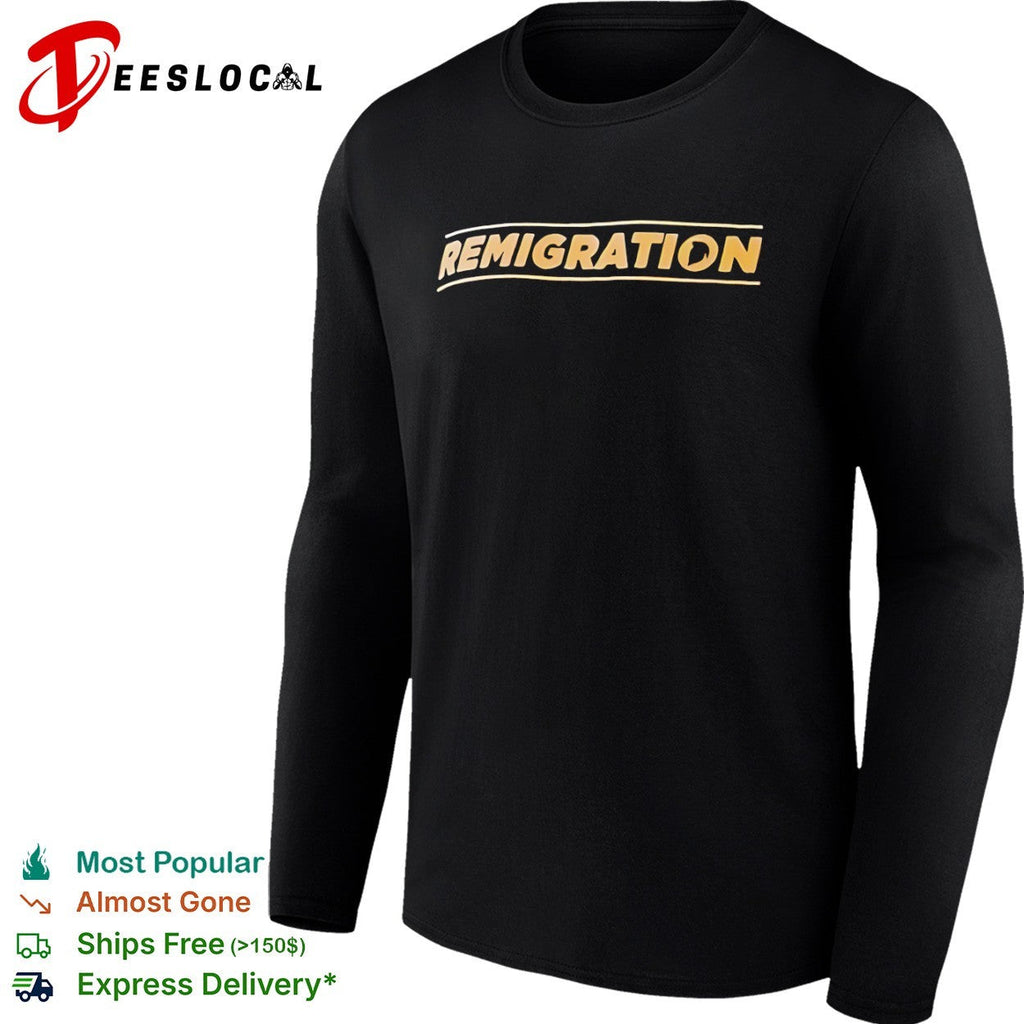 Remigration logo shirt Unisex