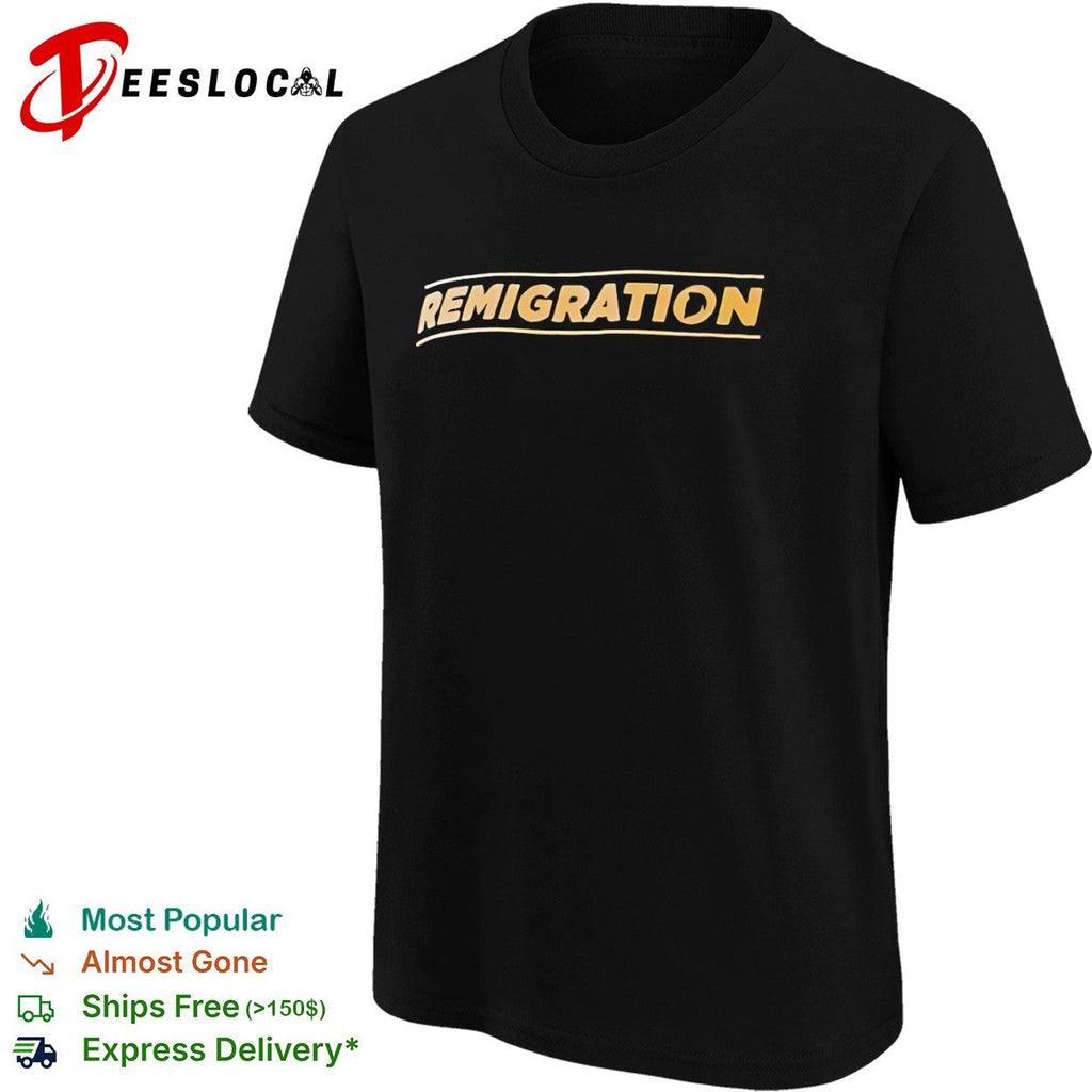 Remigration logo shirt Unisex