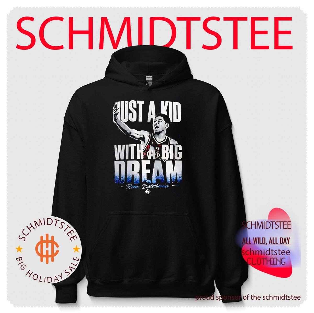 Rene Baterbonia Tribute Just a kid with a big dream shirt Unisex