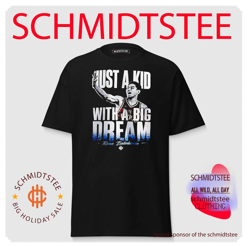 Rene Baterbonia Tribute Just a kid with a big dream shirt Unisex