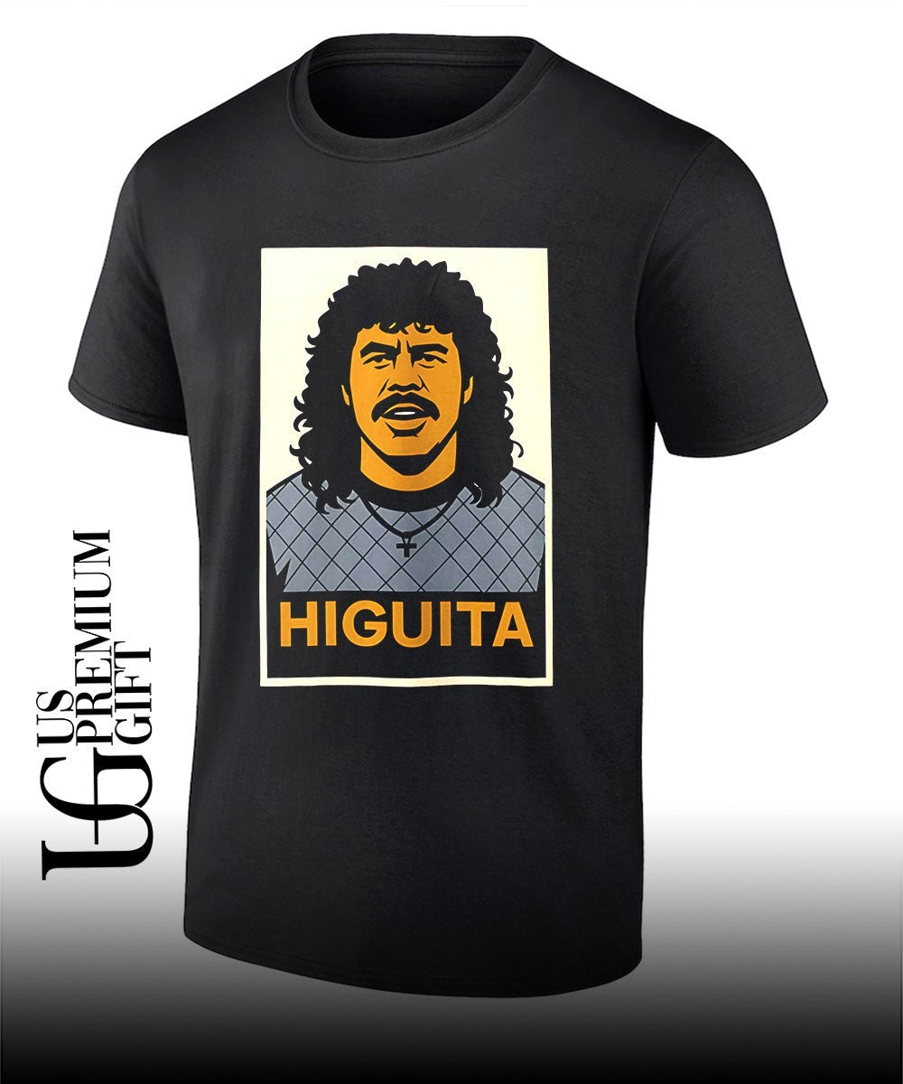 René Higuita Colombia Soccer Legend Higuita shirt Unisex