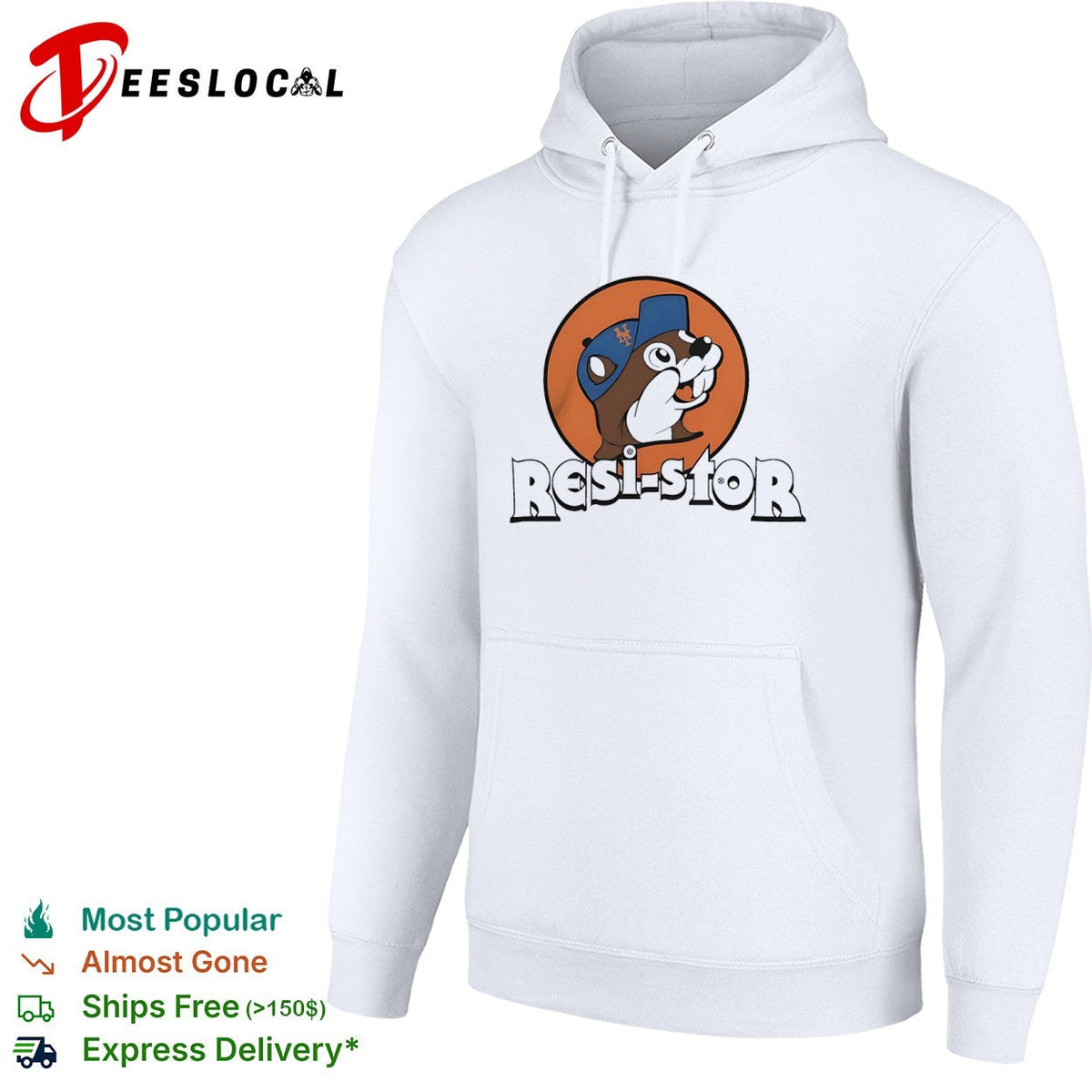 Resi-stor Buc-ee New York Mets shirt Unisex