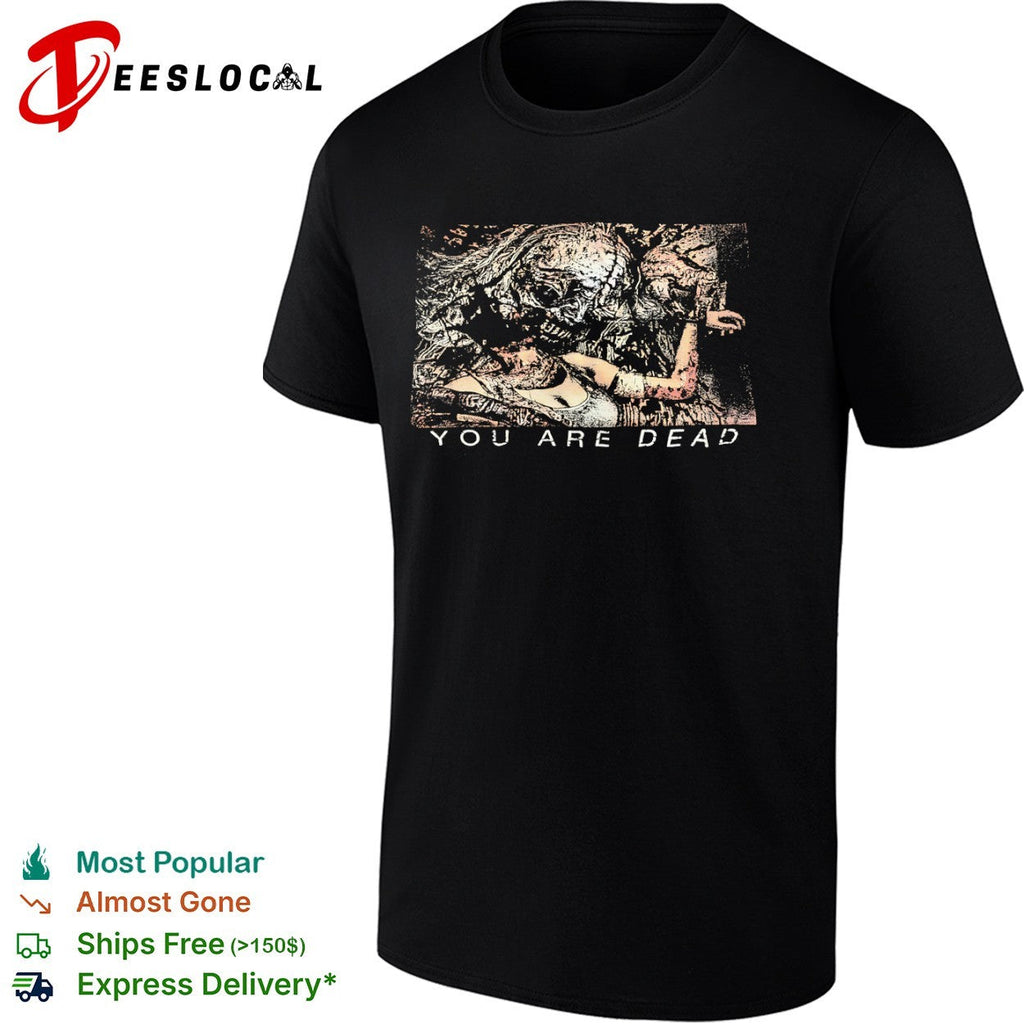 Resident Evil Game Over Monster and Jill Valentine You Are Dead shirt Unisex