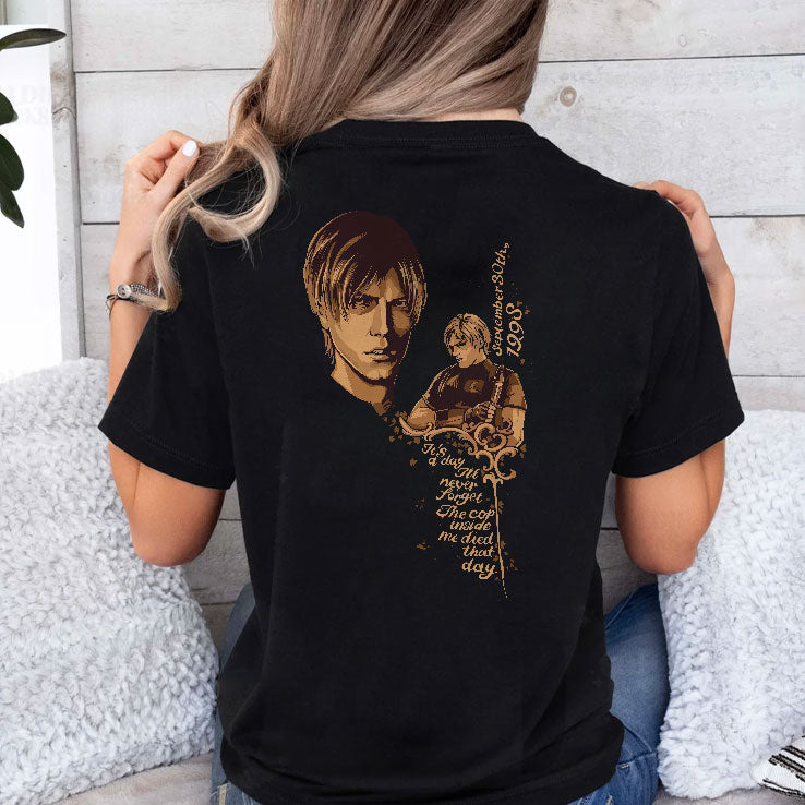Resident Evil Leon Kennedy T Shirt Unisex