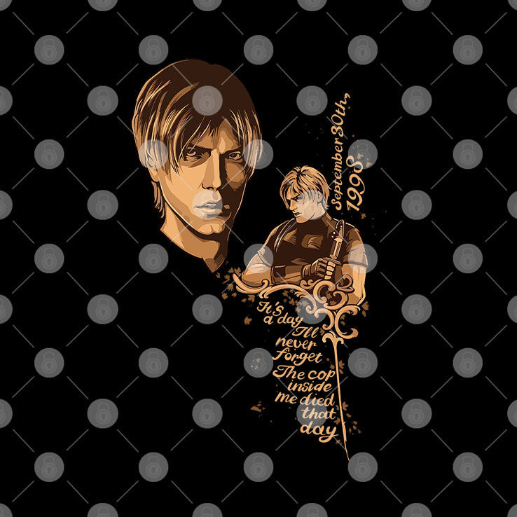 Resident Evil Leon Kennedy T Shirt Unisex