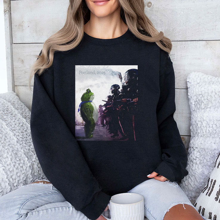 Resist Portland Frog I Stand With Frog T Shirt Unisex