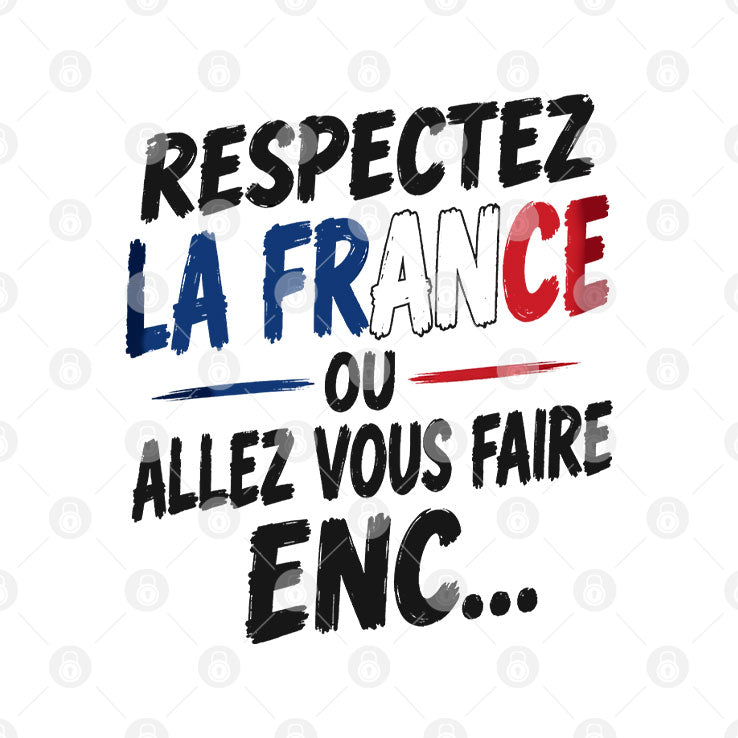 Matthieu Letho Duclos Respectez La France T Shirt