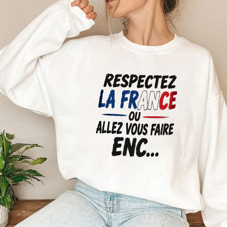 Matthieu Letho Duclos Respectez La France T Shirt