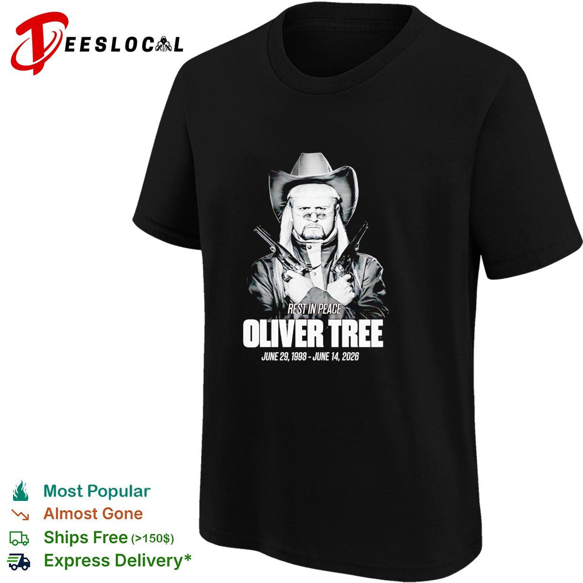 Rest in peace cowboy musician portrait June 1993-2026 memorial tribute shirt Unisex