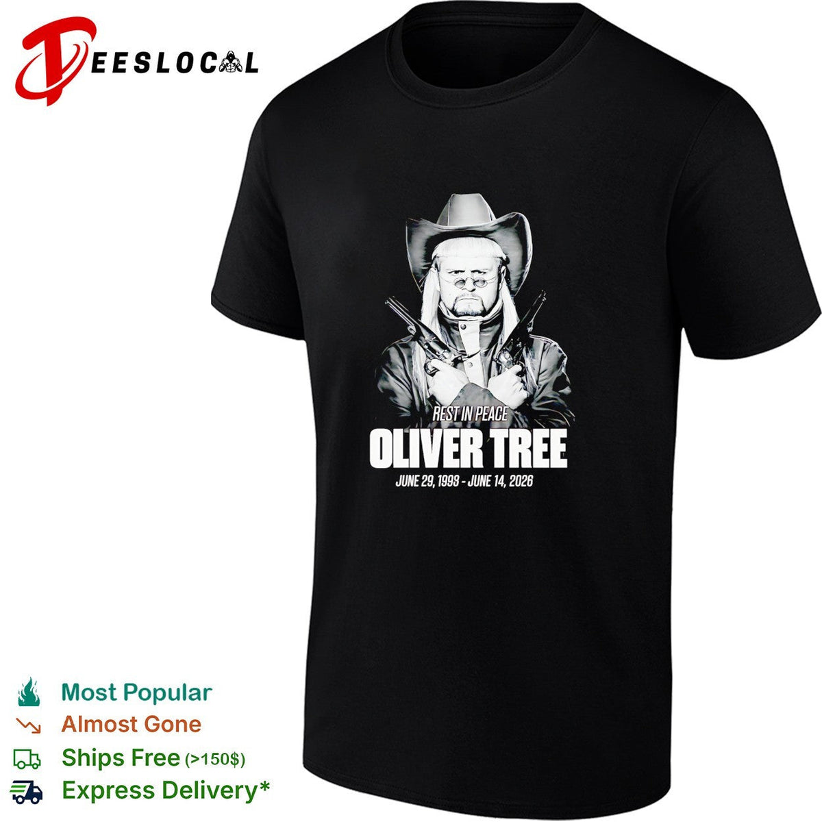 Rest in peace cowboy musician portrait June 1993-2026 memorial tribute shirt Unisex